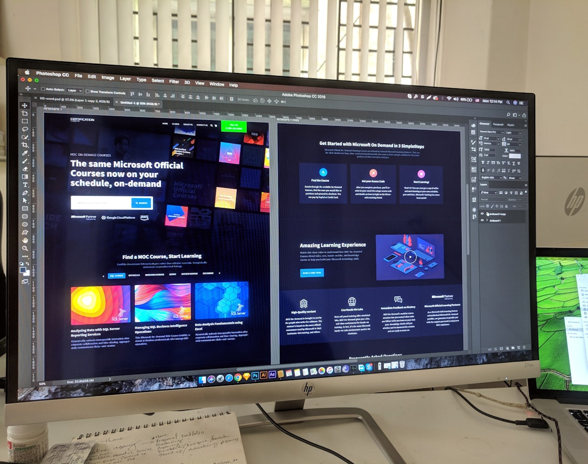 UI UX website design process